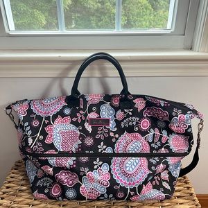 Vera Bradley Deluxe Travel Tote Alpine Floral